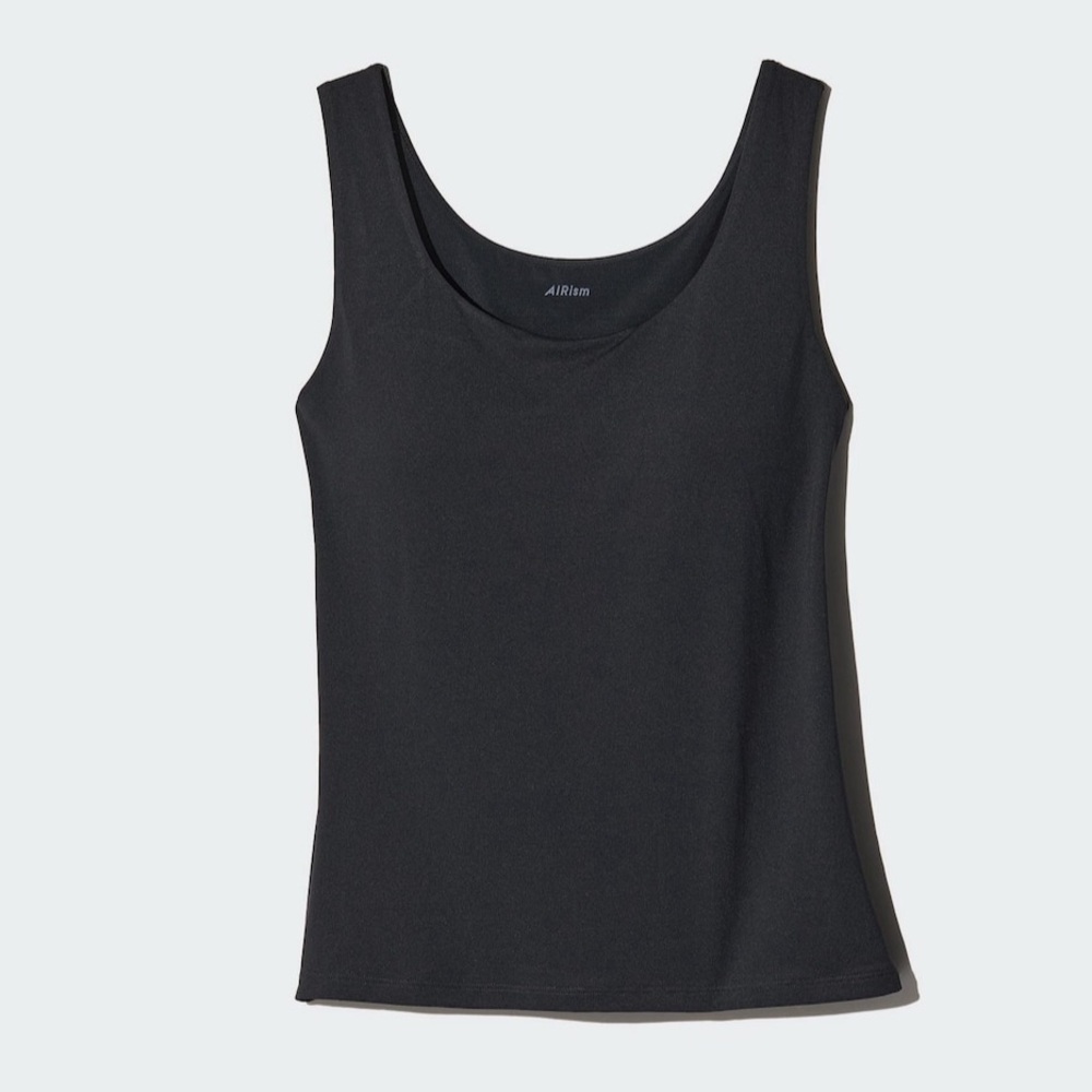 Uniqlo AIRISM Bra Top in Black